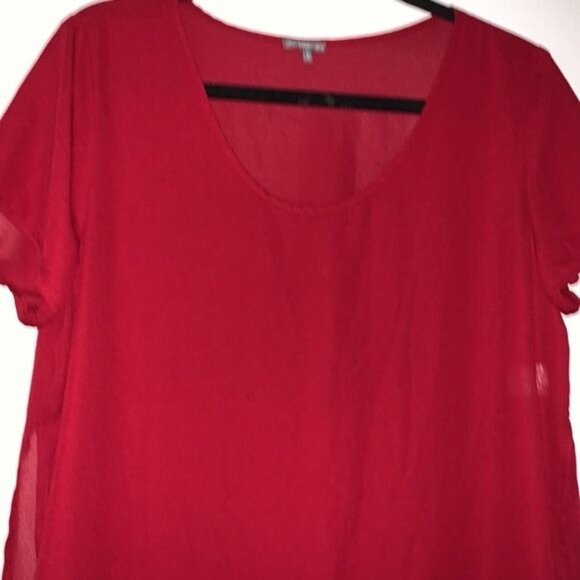 Charlotte Russe Red Polyester Dress Size L - Picture 7 of 12